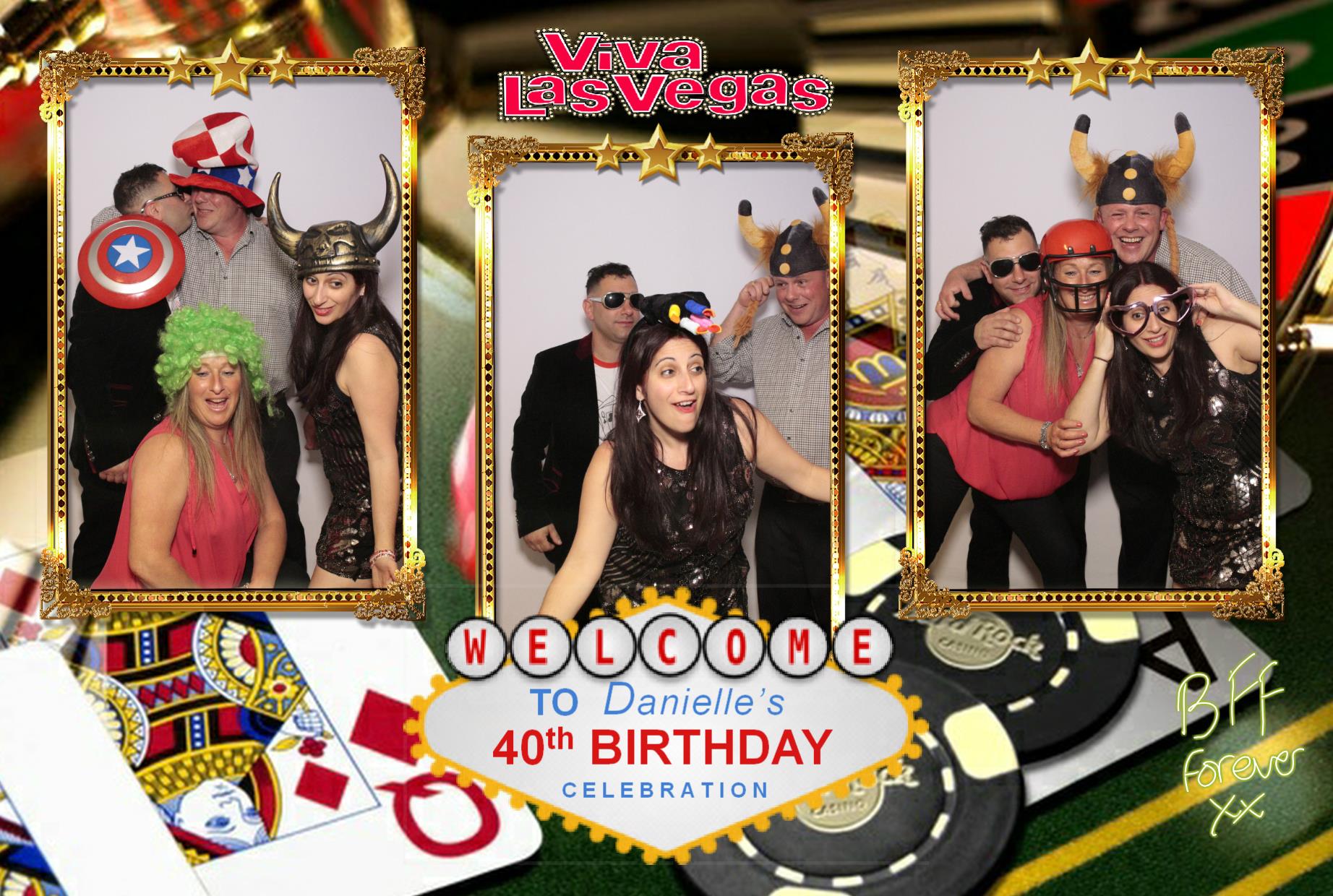 Danielle’s 40th birthday | View more photos from the event at gallery.myphotoboothexperience.co.uk/u/MyPhotoBoothExperienceLtd/Danielle’s-40th-birthday